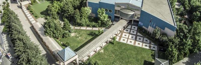 skyview of school in Turkey